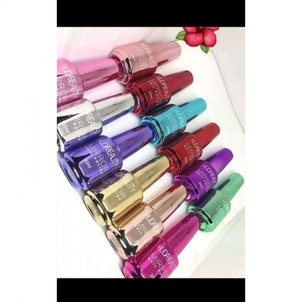 Buy Huda Beauty Mirror Nail Polish Multicolor online in Pakistan 