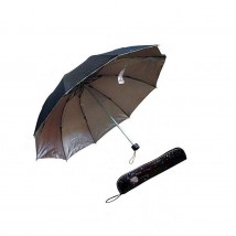 Black mini folding umbrella