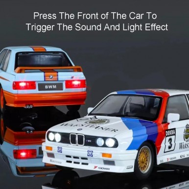 Diecast BMW M3 Car with Light & Sound Random Color