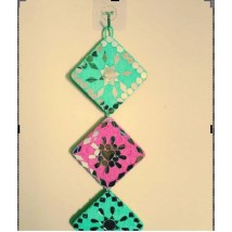 Hanging Multi Aperture handcrafted painted Frame home and wall decor