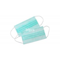  Surgical Disposable Elastic Cotton Face Mask 50 Pieces