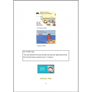 Kids Islamic Basic Learning Book Activity book