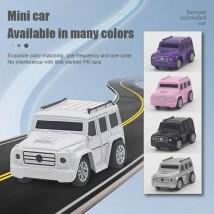 Mini Remote Control Car Watch Toys, Small RC Watch Racing Car with USB Charging, 2.4 GHz Detachable Cute Watch Car Toy for Boys Girls Gift