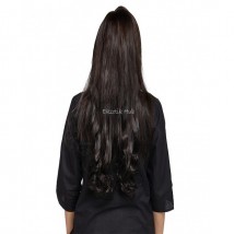 27 Inches Curly Hair Extension - Natural Brown