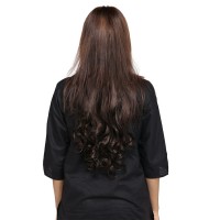 27 Inches Curly Hair Extension - Light Brown