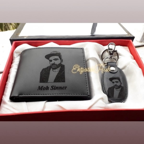Customized Picture Wallet with Key-chain