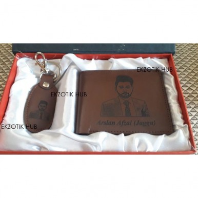 Customized Picture Wallet with Key-chain