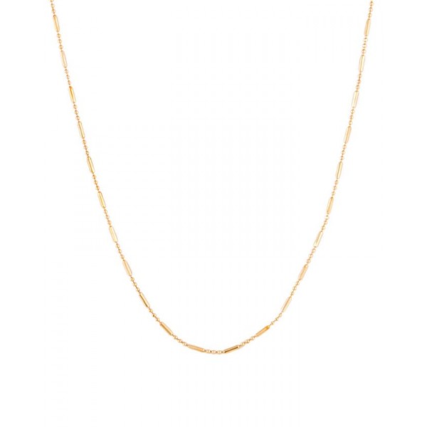 Golden Gold Plated Indian Ball Chain For Women