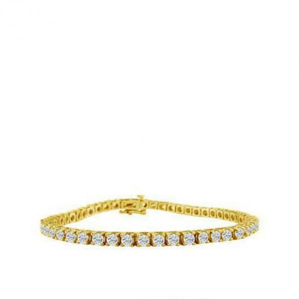 Gold Plated Zircon Bracelet