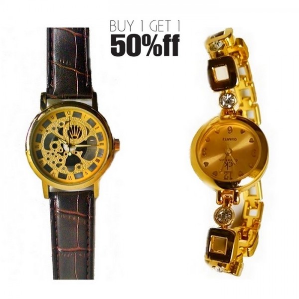 Golden Watches Deal For Best Couple