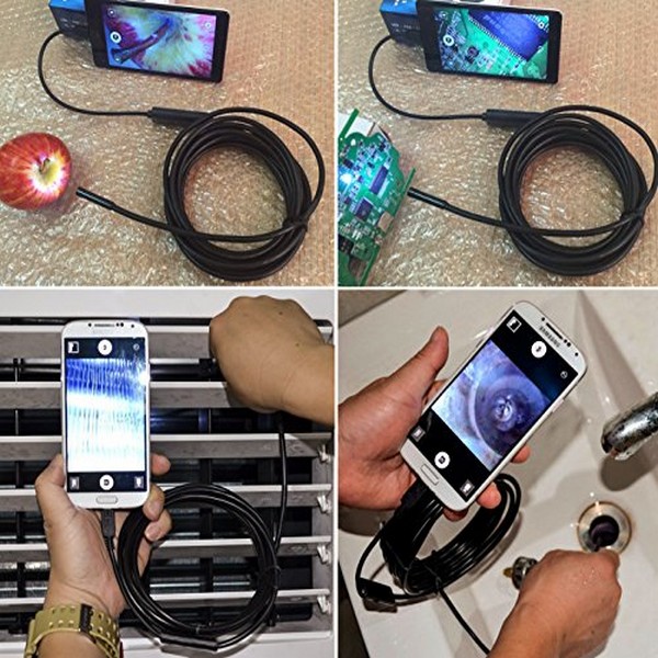 Android Waterproof Endoscope Borescope Support for PC Laptop - Buyon.pk