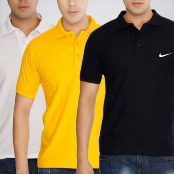 nike cotton polo t shirts