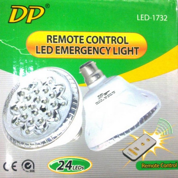 LED Emergency Light with Remote Control Buyon.pk