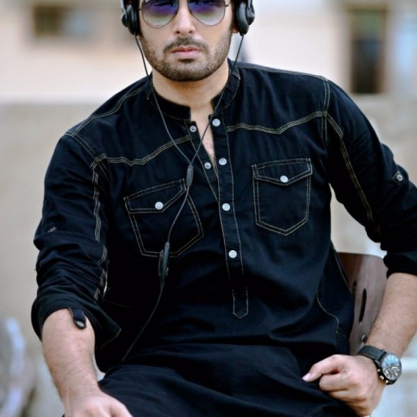 Buy BLACK DENIM KURTA DEAL OFFER online 
