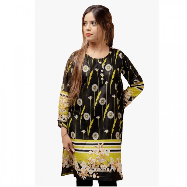 BLACK READY MADE KURTI LAWN COLLECTION
