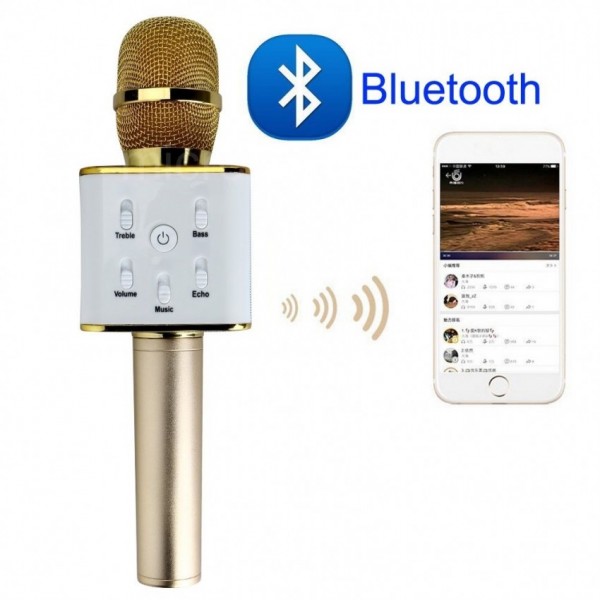 Buy Wireless Bluetooth Handheld Microphone Mic Speaker For Phone