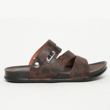 Stylish Brown Open Toe Casual Sandal For Men