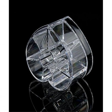 New Heart-shaped Clear Cosmetics Makeup Organizer