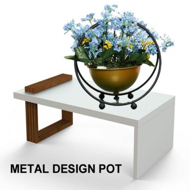 Magic Metals Italian S Design Pots Stand