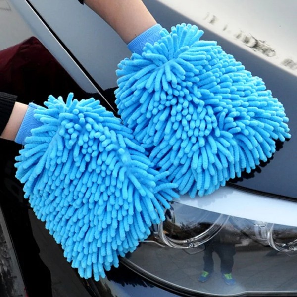 MicroFiber Hand Gloves Cleaning Duster