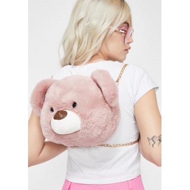 Buy New Teddy Bear Cute Face Large Size Crossbody Bags online in ...
