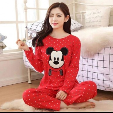 Mickey Mouse Printed  Night Suits 