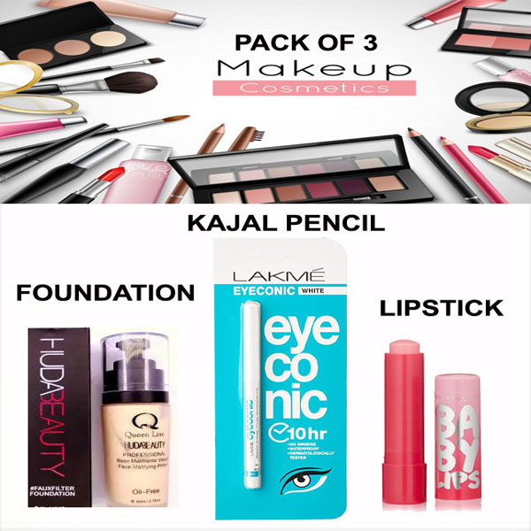 PACK OF 3 MAKEUP COSMETIC DEAL OFFER