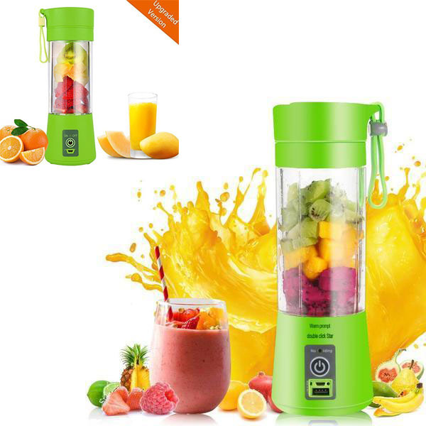 Buy Portable USB Rechargeable Electric Juicer Blender Mixer (380 ml