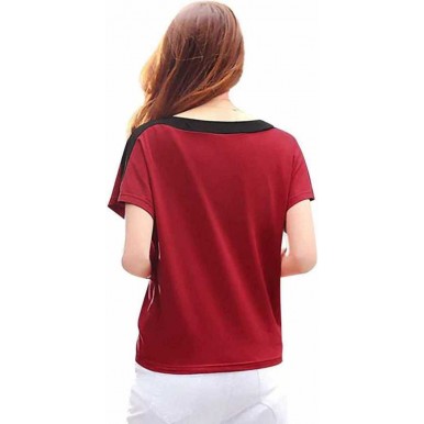 Summer Collection Regular Red Color FIT TOP And Slim Fit Jeans
