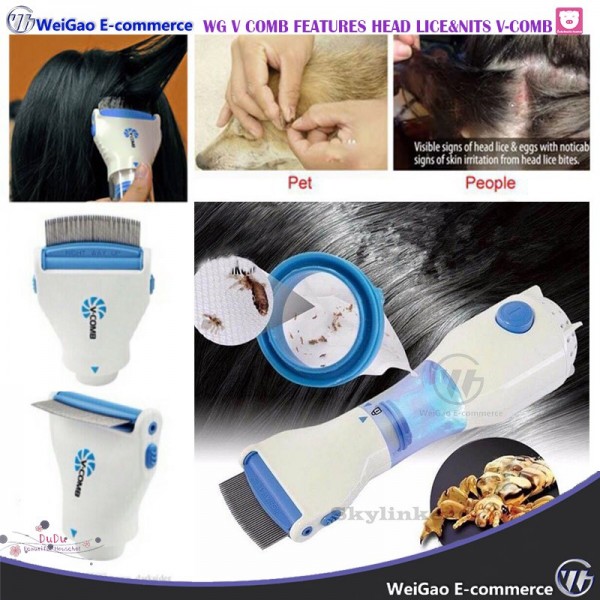 Buy V Comb Electronic Head Lice Removal Machine Anti Lice Machine V