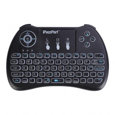 iPazzPort Bluetooth Mini Wireless Keyboard with Touchpad Mouse