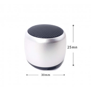 World's smallest Coin size Mini bluetooth Speaker