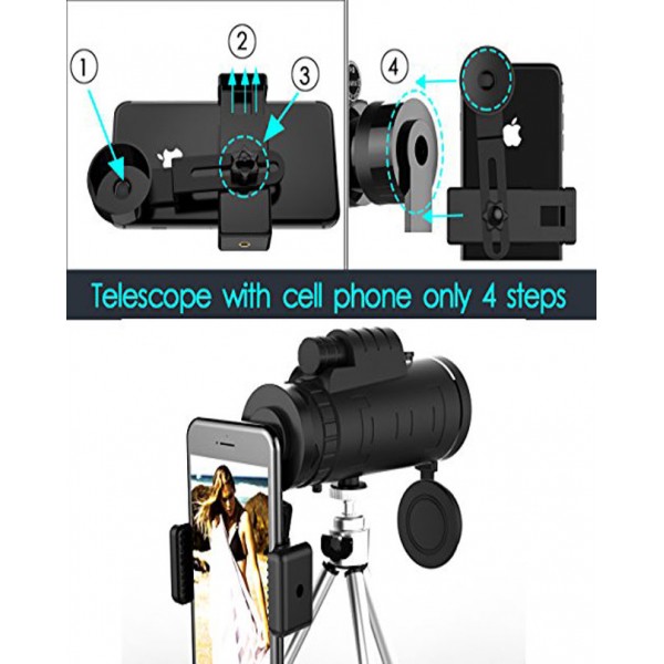 Buy ZOOM LENS 40 x 60 Monocular Telescope Deal Offer online in Pakistan