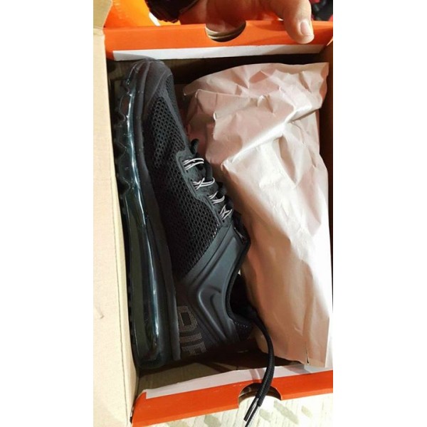 New Nike Air Max 100 % Original Black Shoes - Buyon.pk