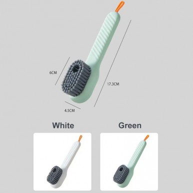 Multifunction Cleaning Brush with Automatic Liquid Adding | Durable & Portable | Household & Laundry Tool