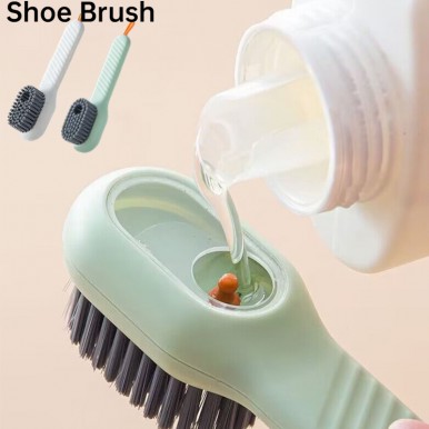 Multifunction Cleaning Brush with Automatic Liquid Adding | Durable & Portable | Household & Laundry Tool