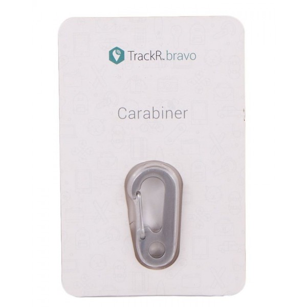 TrackR Metal Carabiner - Silver
