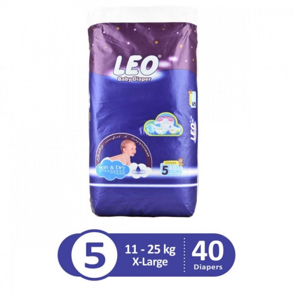 Leo Blue jumbo pack xlarge sixe 5 40pcs LHB6