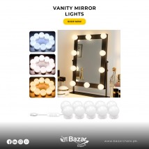 10 LEB Bulb Vanity Mirror Lights