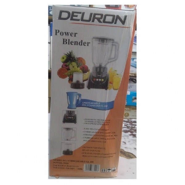 Buy Deuron 2 Speed Juicer Blender Gl 109 Black online in Pakistan Buyon.pk