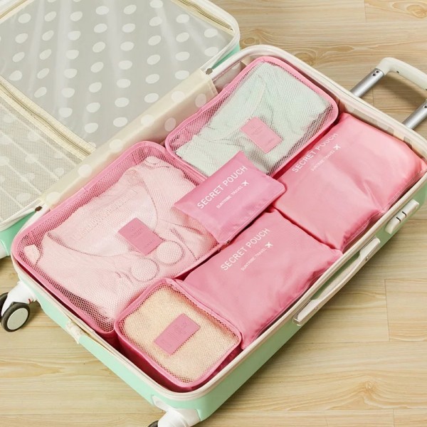 Buy Set of 6 Duffle Bags Storage Organizer For Travelling Bags online