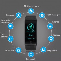 QW18 Smart Watch Sports Fitness Heart Rate Tracker
