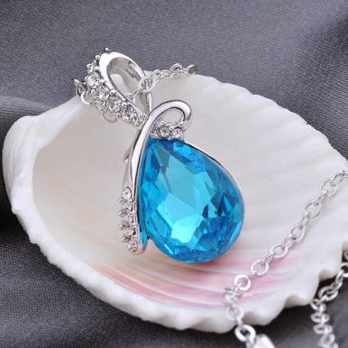 Swarovski Crystal Drop Necklace