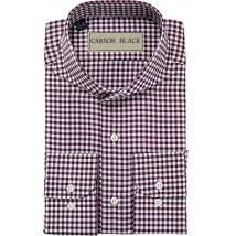 Purple Gingham Shirt For Him A22