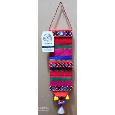 Multi Color Embroidered Ringing Bell Hanging