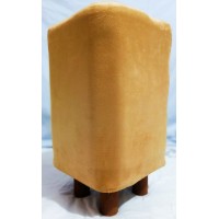 Wooden Smart Ottoman Stool (1x stool) - Brown Slim