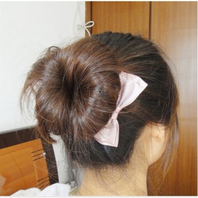 Donut Bun Style Hair Styling Pony Maker