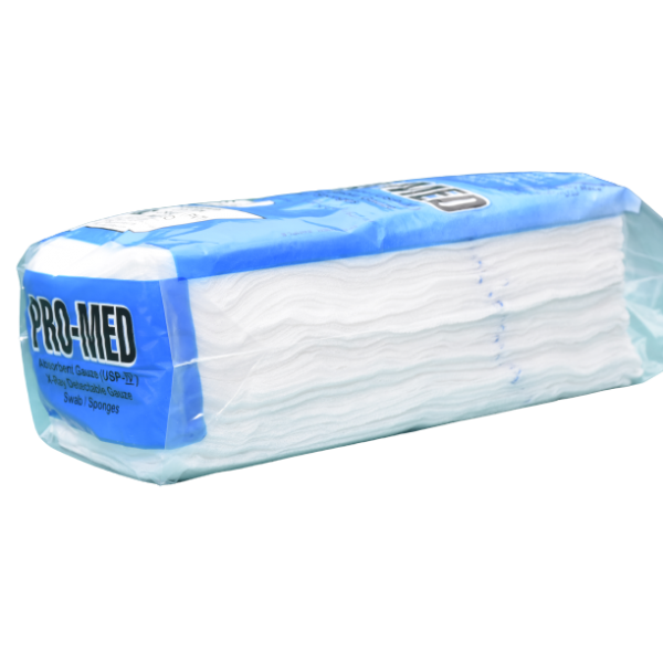 Pro-Med X-ray Detectable Chest Gauze (10cm x 25cm) (15 ply)