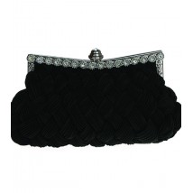 High Quality Black Color Clutch Craze of Women