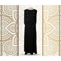 Black Color Stylish Abaya